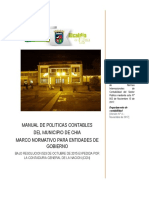 Manual de Politicas Contables Del Municipio de Chia V4