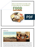 Economic Impact of Food Culture and History of West Bengal on Tourist Ppt