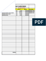 Vendas Varejinho Semanal