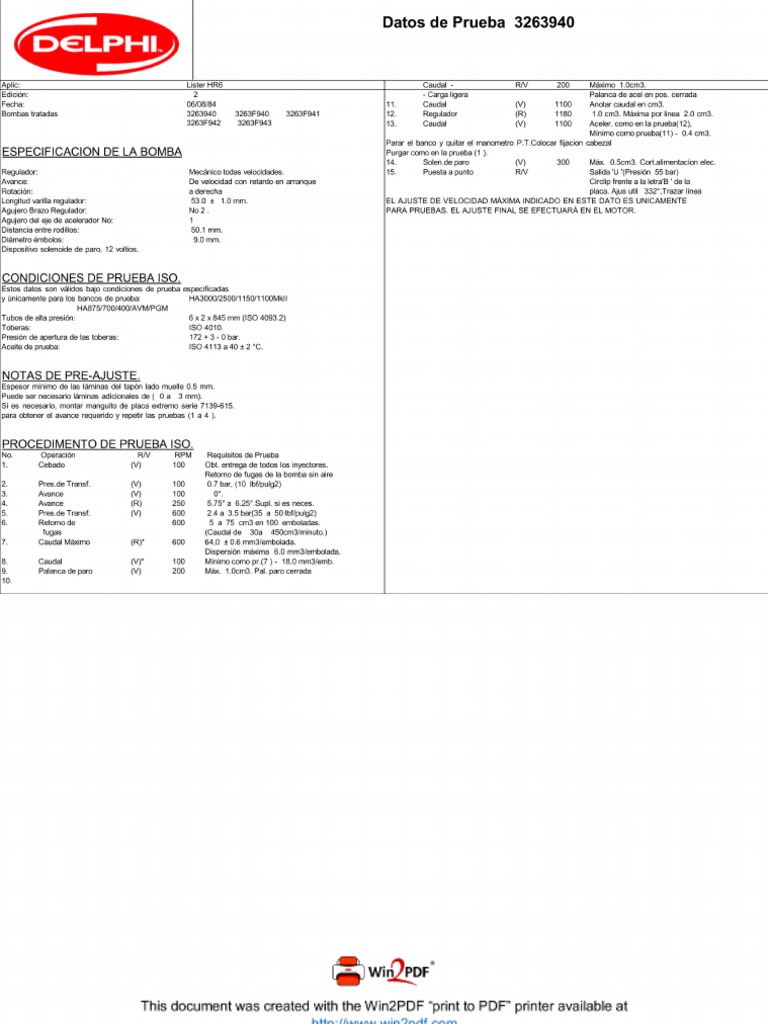 Delphi Direct Evolution - Test Plan3263940 2 | PDF