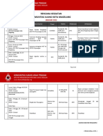 Rencana Kegiatan Kota Magelang (Januari 2022)