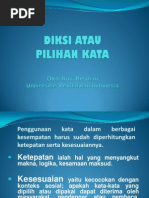 Download Diksi Atau Pilihan Kata Power Point by Kobo Chan SN55702053 doc pdf