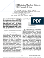 A Method of PRACH Detection Threshold Setting in LTE TDD Femtocell System