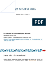 Steve Jobs Leadership Style Critiqued
