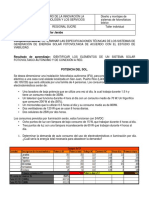 Taller Dimensionamiento de Sistema Fotovoltaico