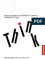 Guía Del Usuario de ThinkPad X1 Carbon y ThinkPad X1 Yoga