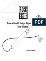 Reverb Stealth Height Adjust Seatpost User Manual