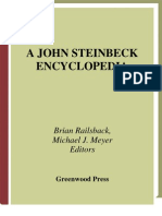 A John Steinbeck Encyclopedia