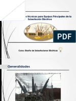Especificaciones Tecnicas para Equipos Principales de La Subestacion Electrica - Talentum Solutions Consultas