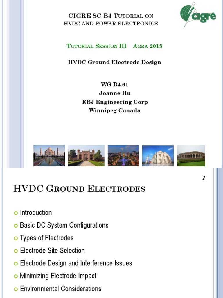 HVDC Ground Electrode Design Guide | PDF | High Voltage Direct Current ...