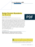 Benign Prostatic Hyperplasia: An Overview: ILC T BPH