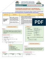 33semana1 - 5ºABC - Reconocemos Progresiones Aritméticas y Geométricas, Resolvemos Ejercicios Relacionados Con La Vida Cotidiana