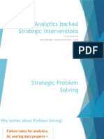 Analytics Backed Strategic Interventions: Pritam Banerjee Senior Manager - Advanced Analytics, Chubb