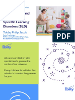 Webinar Series: Identification and Diagnosis of Specific Learning Disorders (SLD)