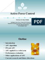 Active Force Control: Professor DR Musa Mailah