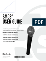 SM58 User Guide: Wired Microphone