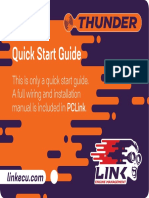 Quick Start Guide: This Is Only A Quick Start Guide. A Full Wiring and Installation Manual Is Included in Pclink