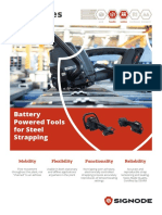 BPT-Series: Battery Powered Tools For Steel Strapping