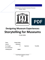 Designing Museum Experiences with Storytelling