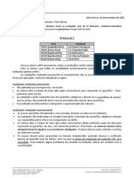 6º Anos A, B, C Orientações Gerais 4º Bimestre