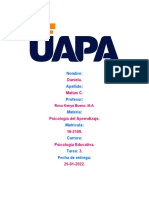 Tarea 3 de Teoria Del Aprendizaje Daniela.