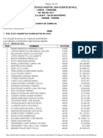 Listado de Facturas Mes de Enero 2022