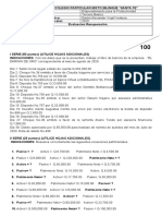 EVALUACIONES DE RECUPERACION EMPRENDIMIENTO - DANZA 3ro Basico