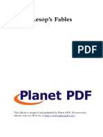 Aesop'S Fables: This Ebook Is Designed and Published by Planet Pdf. For More Free Ebooks Visit Our Web Site at