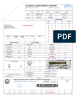 Fesco Online Bill Upper Portion (1)