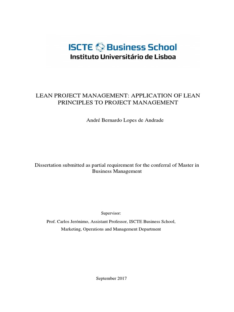 Lean Project Management | PDF | Lean Manufacturing | Project Management