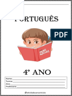 Atividades 4º Ano - Português - Com Habilidades BNCC