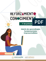 Matriz de Aprendizajes Fundamentales