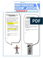 Problemas de Promedios para Cuarto de Secundaria