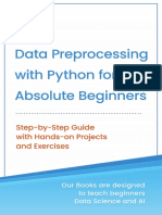 Data Preprocessing With Python For Absolute Beginners. Step by Step. AI Publishing