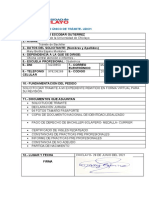 Formulario Único de Trámite