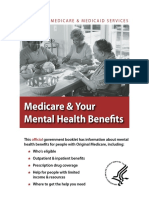 10184 Medicare and Your Mental Health Benefits