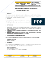 Jp-Sgi-Sso-Ins-21 Limpieza y Desinfeccion Unidades Vehiculares