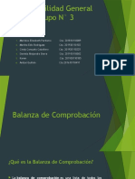 Contabilidad General Balanza de Comprobaciã N