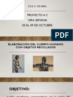 2do Proyectos - 1era Semana