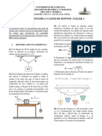 Taller de Dinamica y Ley de Newton Unipamplona