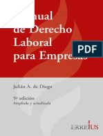 Manual de Derecho Laboral para - 2015-Julian A. de Diego