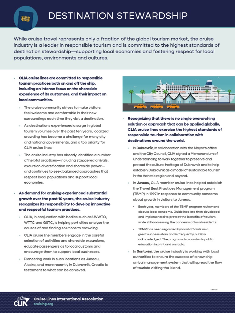 CLIA - Destination Stewardship-Factsheet - June 2020 - Global ...
