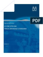 L1 CHE STD 030 Track Drainage Standard