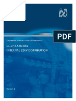 L1-CHE-STD-061 v1 - Internal 22kV Distribution