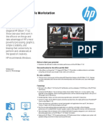 HP Zbook 17 G2 Mobile Workstation: Datasheet