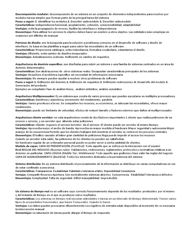 Descomposición Modular | PDF | Software | Servidor (Computación)