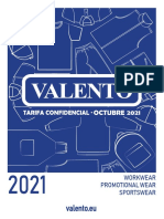 Tarifa Valento 18octubre 2021 Confidencial Español