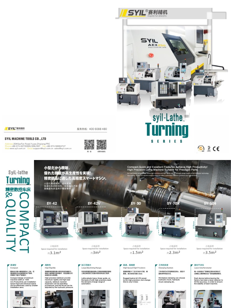 Cytec Stock Overview and Lathe Specs | PDF | Mechanical Engineering ...