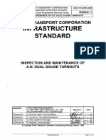 ENG-TE-SPE-6603 (1.1) Inspection and Maintenane of an Dual Gauge Turnouts