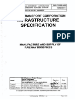 ENG-TE-SPE-4505 (1.1) Manufacture and Supply of Railway Dogspikes